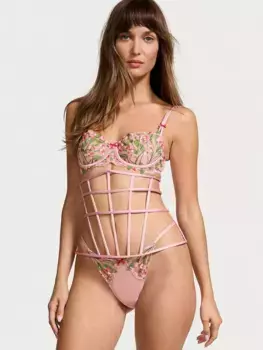 Корсет под грудью в клетку Dream Angels, цвет Chalk Rose