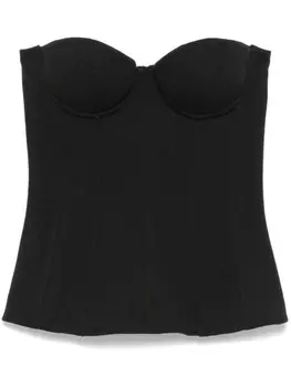 Корсет VETEMENTS Molleton, черный