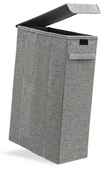 Корзина для белья Dunedesign, 60x20 см, серый