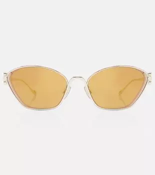Кошачьи солнцезащитные очки Anagram Loewe, Yellow/Yellow