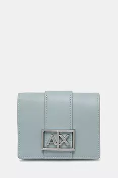 Кошелек Armani Exchange, бирюзовый