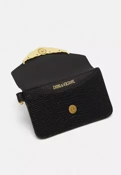 Кошелек BORDERLINE PASS EMBOSSED IGUAN Zadig & Voltaire, черный
