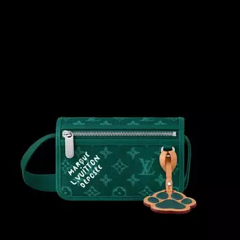 Кошелек Bosphore Louis Vuitton, зеленый