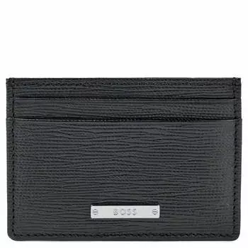 Кошелек BOSS Gallery A 4cc Kreditkartenetui Leder 10 см, черный