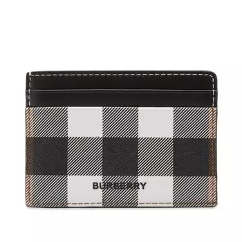 Кошелек Burberry Kier Check Card Holder