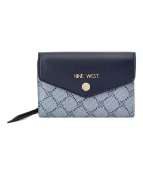 Кошелек Caireann French Wallet Nine West, синий