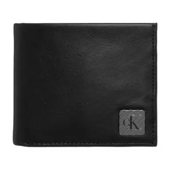 Кошелек Calvin Klein Jeans Leather, черный