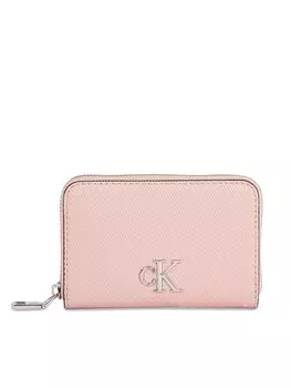 Кошелек Calvin Klein Jeans Minimal Monogram M Zip Around T K60K611970, розовый