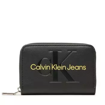 Кошелек Calvin Klein Jeans SculptedMed Zip, черный