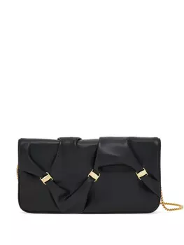 Кошелек-цепочка Ferragamo, черный