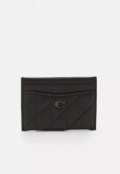 Кошелек Coach ВИЗИТНИЦА ESSENTIAL СТЕГАНАЯ ПОДУШКА, черный
