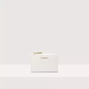 Кошелек Coccinelle Metallic Soft, цвет Blanco
