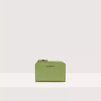 Кошелек Coccinelle Metallic Soft, цвет Guacamole