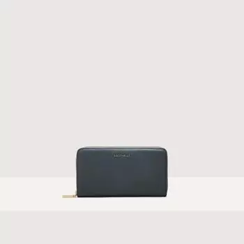 Кошелек Coccinelle Metallic Soft, цвет Midnight Blue