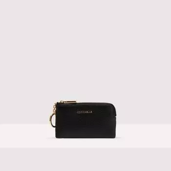 Кошелек Coccinelle Metallic Soft, цвет Noir