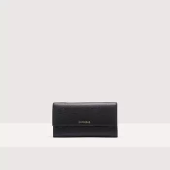 Кошелек Coccinelle Metallic Soft, цвет Noir