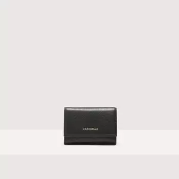 Кошелек Coccinelle Metallic Soft, цвет Noir