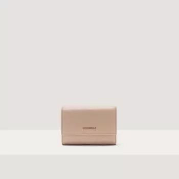 Кошелек Coccinelle Metallic Soft, цвет Rosette