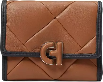 Кошелек Cole Haan Bryant Trifold Wallet, цвет New Caramel/Black