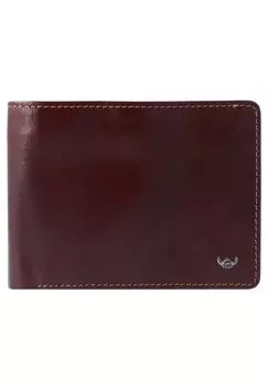 Кошелек COLORADO RFID PROTECT GELDBRSE LEDER 12 CM Golden Head, цвет tabacco