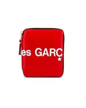 Кошелек Comme des Garons Huge Logo, красный