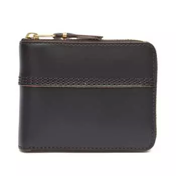 Кошелек Comme des garons sa7100ts кошелек с тройной строчкой Comme Des Garons Wallets, черный