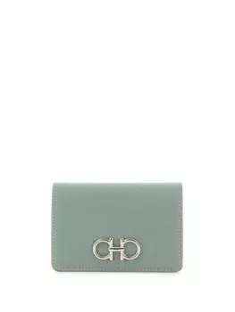 Кошелек Ганчини Ferragamo, зеленый