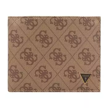 Кошелек Guess Mito RFID Schutz Leder 12 см, бежевый