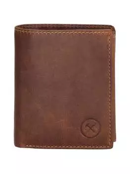 Кошелек HIDE & STITCHES, цвет hellbraun - (b)10 x (h)8 x (t)1,5 cm