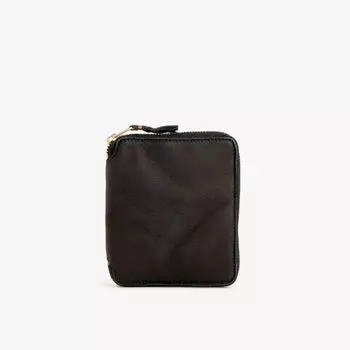 Кошелек из потертой кожи Comme des Garons, черный