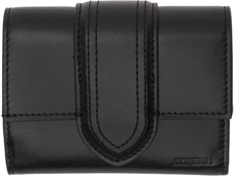 Кошелек Les Classiques 'Le Compact Bambino' JACQUEMUS, черный