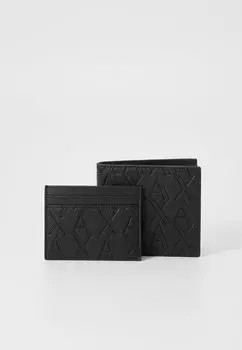 Кошелек LIAM WALLET UNISEX SET Armani Exchange, черный