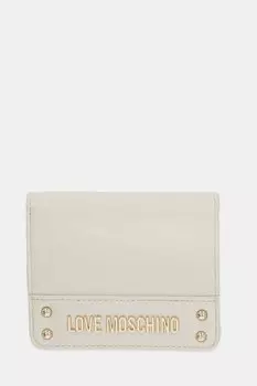 Кошелек Love Moschino, бежевый