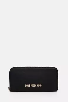 Кошелек Love Moschino, черный