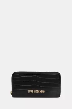 Кошелек Love Moschino, черный