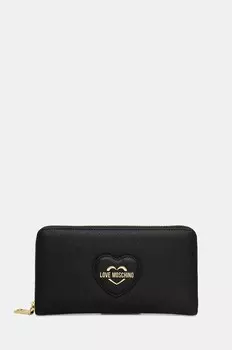 Кошелек Love Moschino, черный