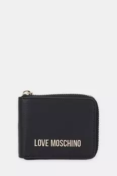 Кошелек Love Moschino, черный