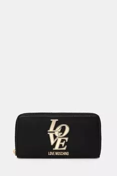 Кошелек Love Moschino, черный