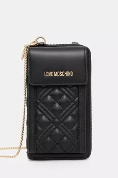 Кошелек Love Moschino, черный