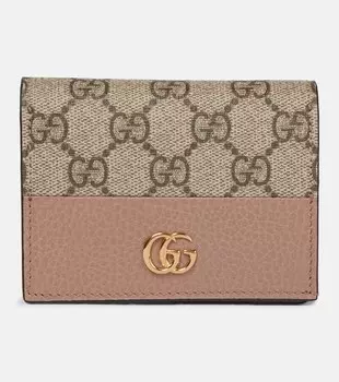 Кошелек Marmont GG Supreme Gucci, розовый