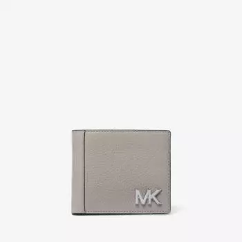 Кошелек Michael Kors Hudson Leather Billfold, серый