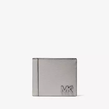 Кошелек Michael Kors Hudson Leather Billfold, серый