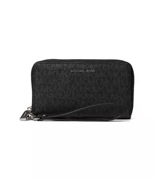 Кошелек MICHAEL Michael Kors Jet Set Large Flat Multifunction Phone Case, черный