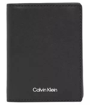 Кошелек мужской Calvin Klein кожаный, черный