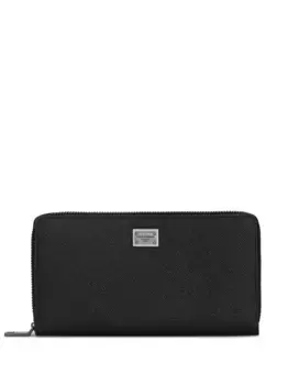 Кошелек на молнии DOLCE & GABBANA, черный