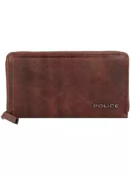 Кошелек Police, коричневый