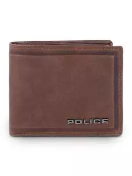 Кошелек Police, коричневый