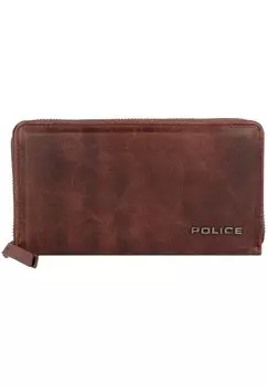 Кошелек Police, коричневый