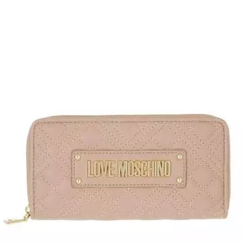 Кошелек portaf.quilted pu Love Moschino, розовый