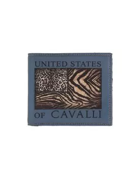 Кошелек Roberto Cavalli, синий